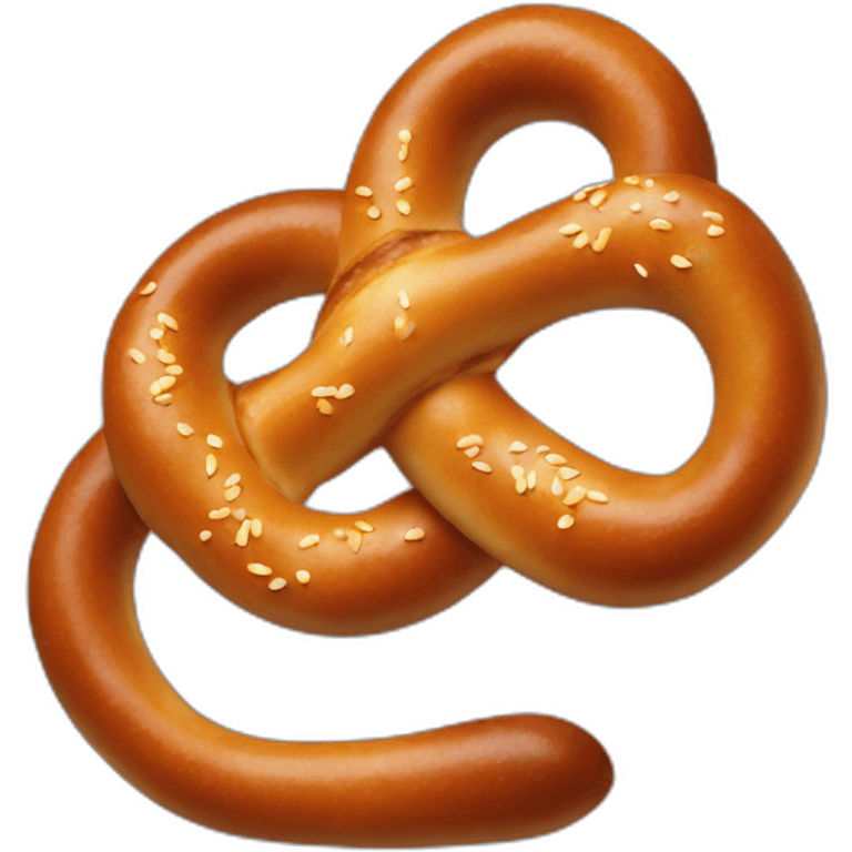 pretzel emoji