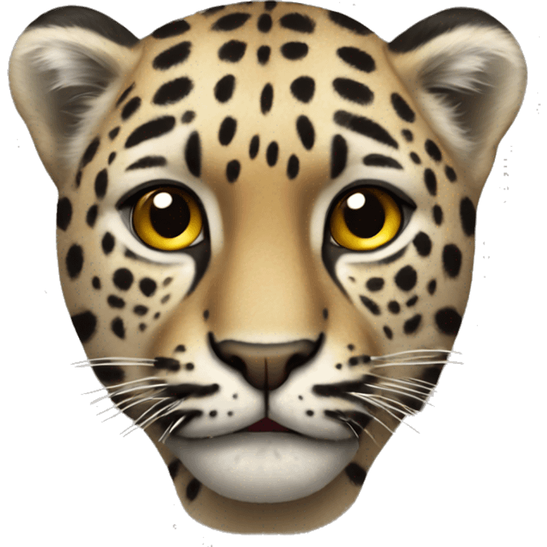 corazón leopardo emoji