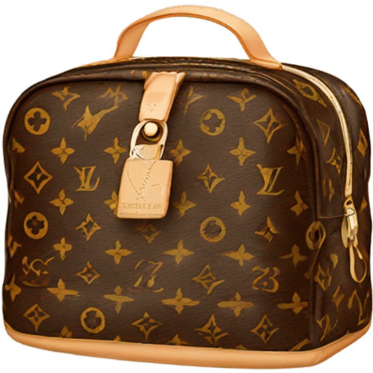 Louis Vuitton cosmetic bag  emoji