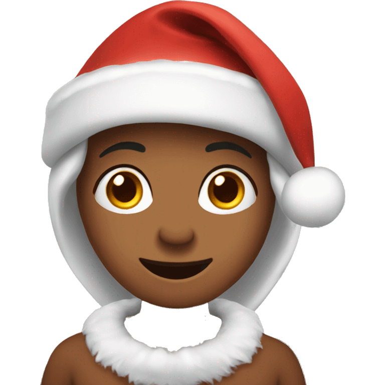 Cute christmas coco emoji