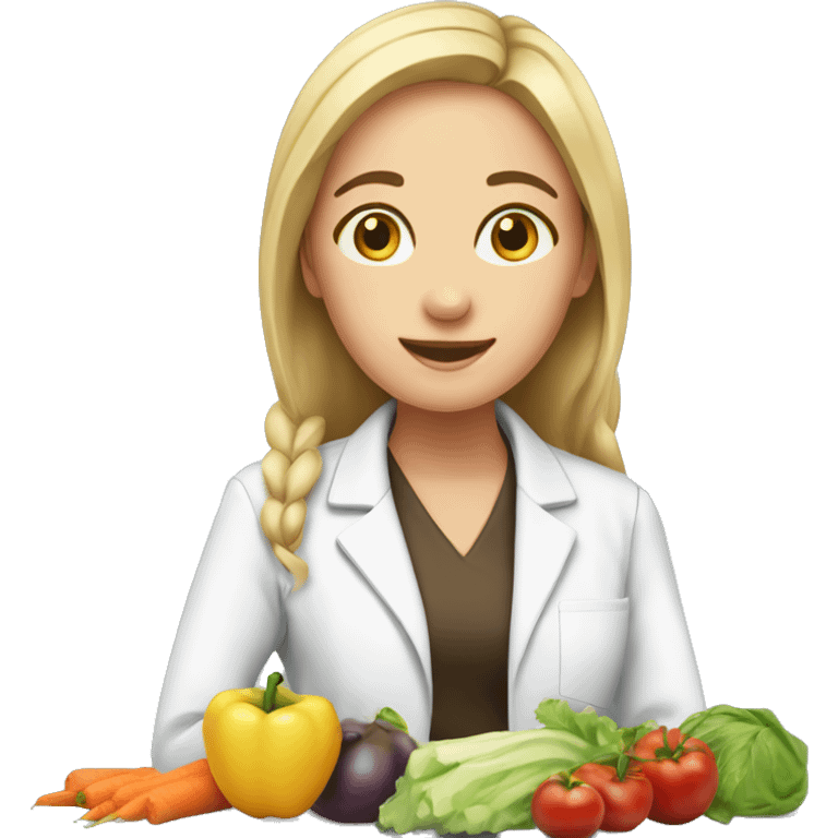 nutricionist student woman  emoji