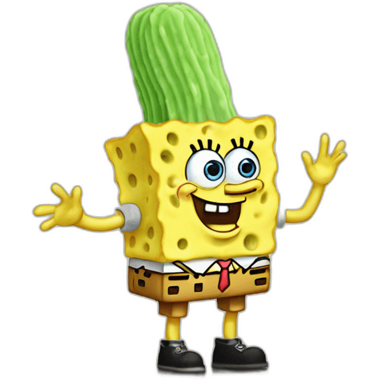 Sponge bob and start fishe Patrick emoji