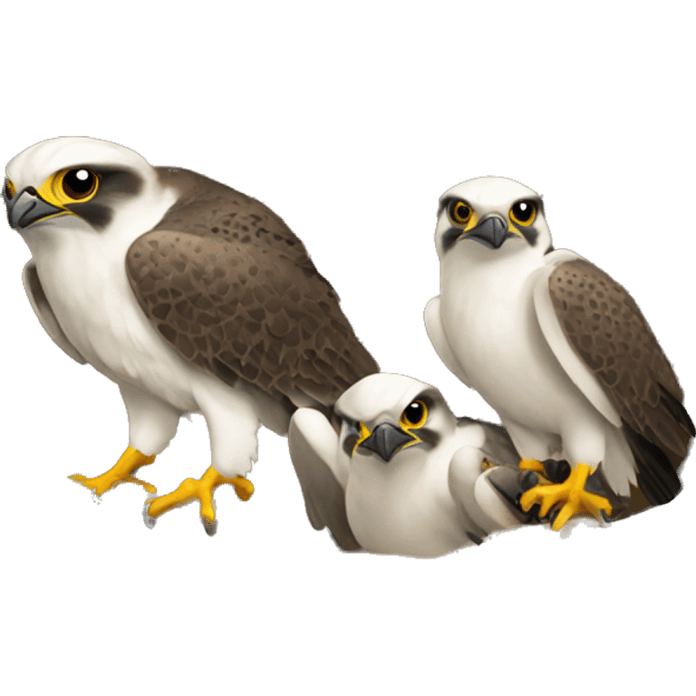 perigreine falcon nest emoji