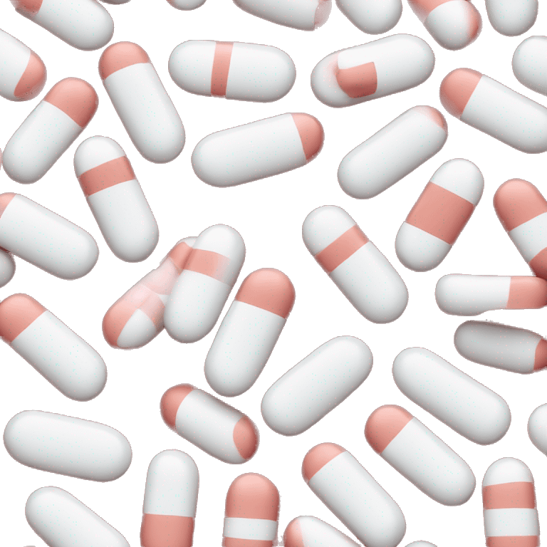 RED AND WHITE PILL emoji