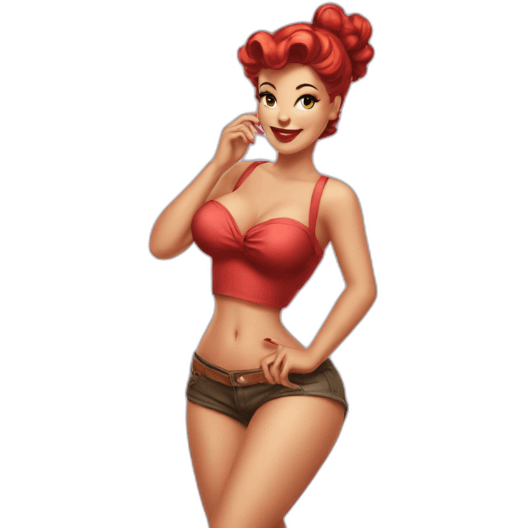 pin-up emoji