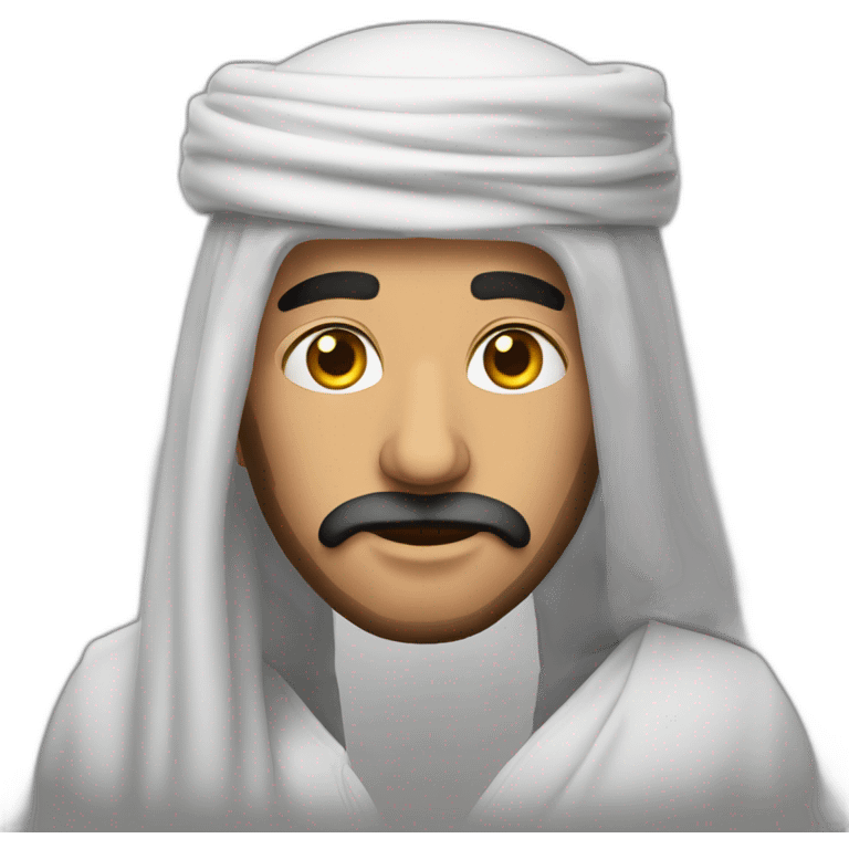 homme tres gros arabe emoji