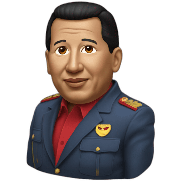 hugo chavez realistic emoji