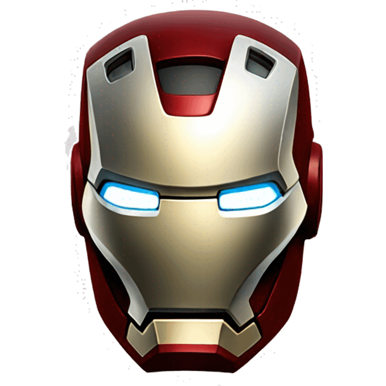 Iron man helmet  emoji