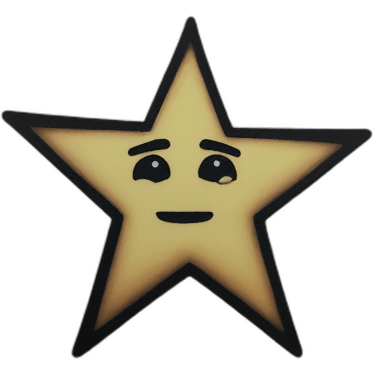 Bill Kaulitz star tattoo emoji