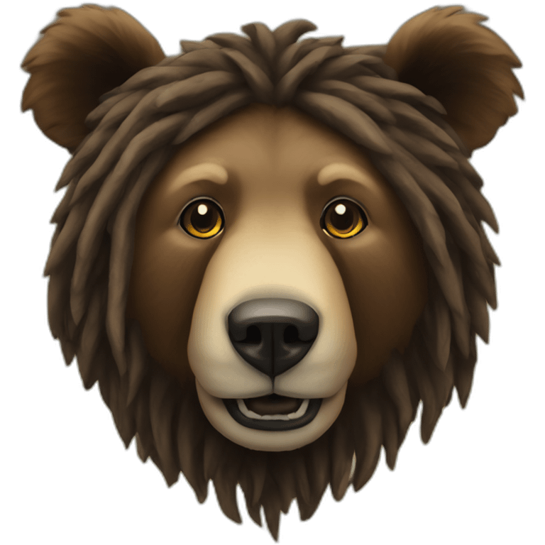 rastafari bear emoji