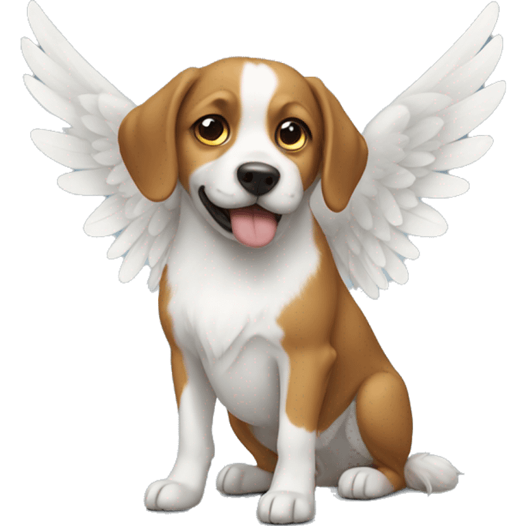 a dog with wings emoji