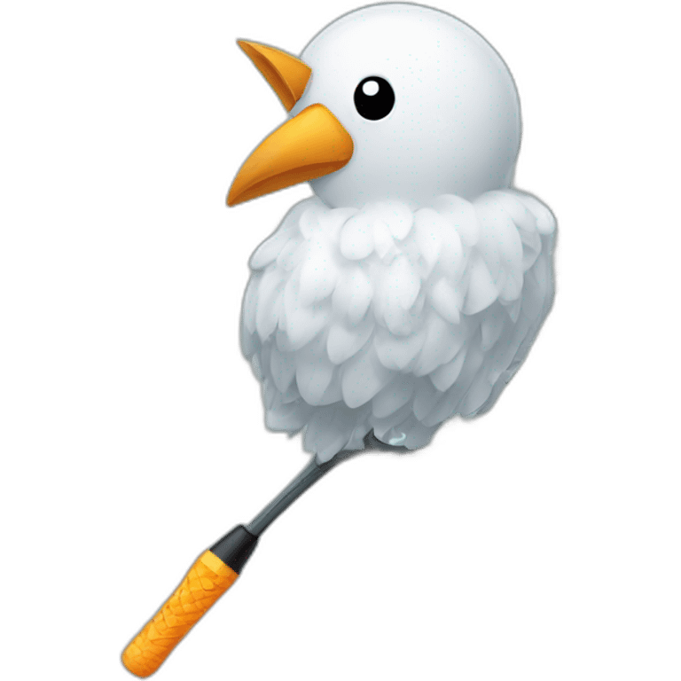 badminton birdie emoji