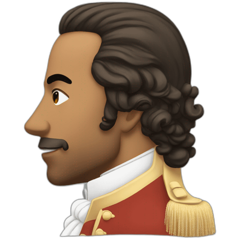 Hamilton in profile emoji