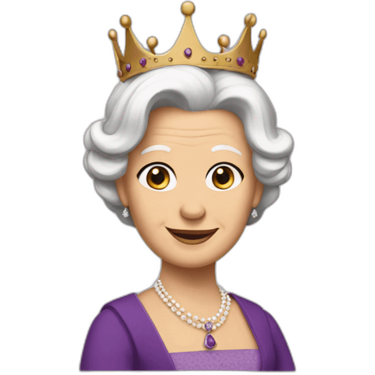 elizabeth the queen emoji