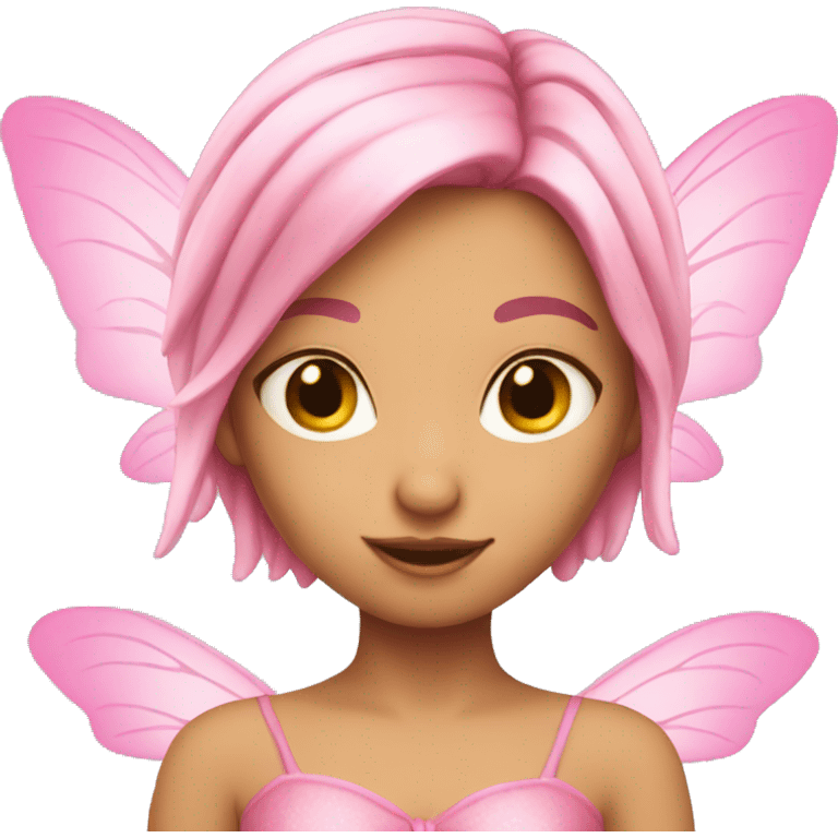 Pink Fairy emoji