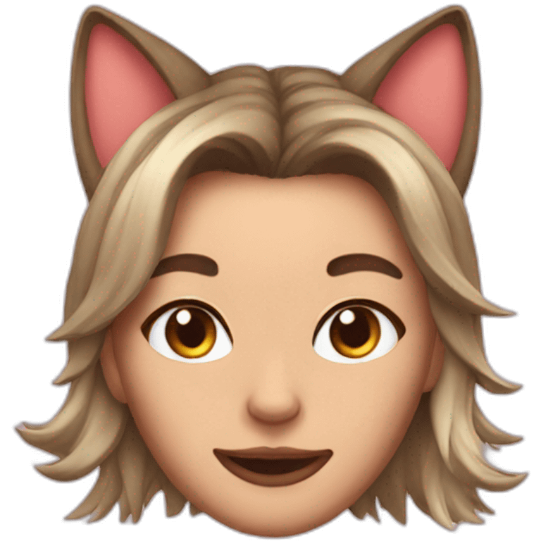 sexy cat ears emoji