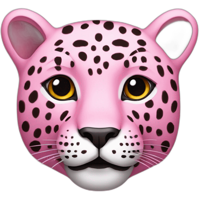 Pink jaguar emoji