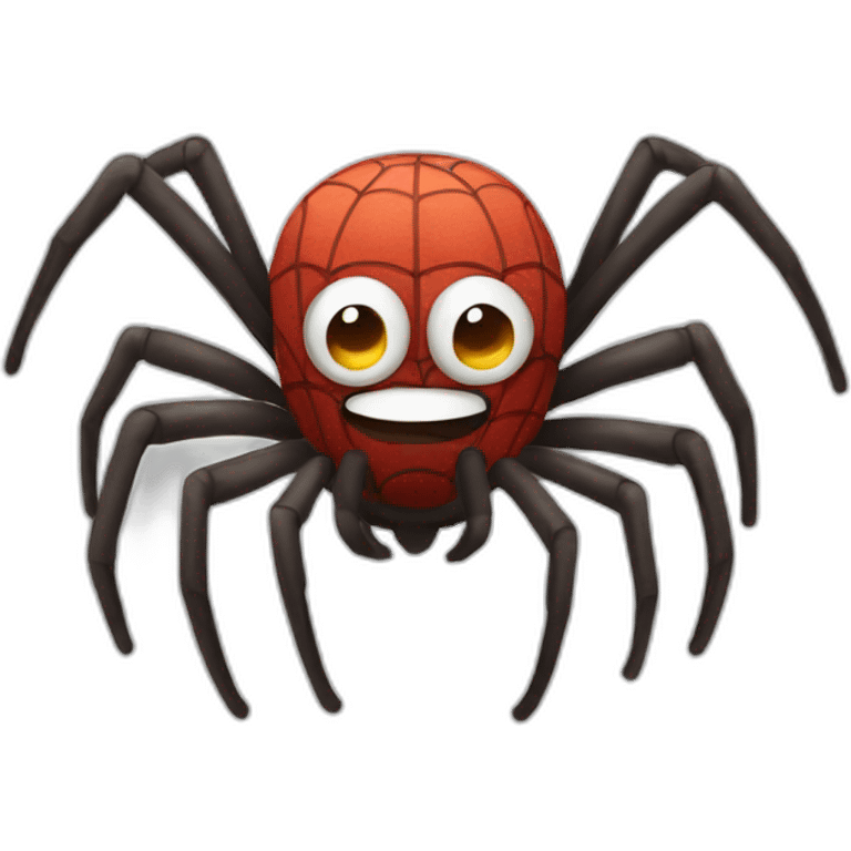 fun spider emoji