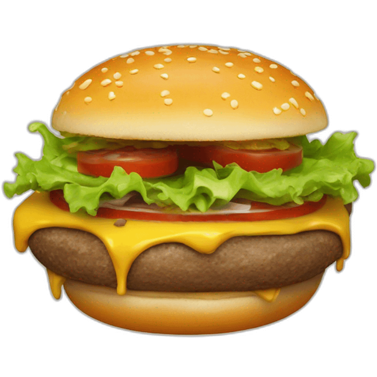 À burgerSaturn emoji