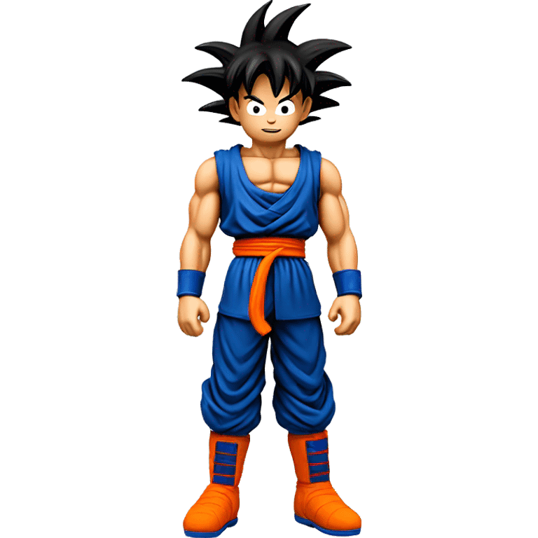 Goku on model emoji