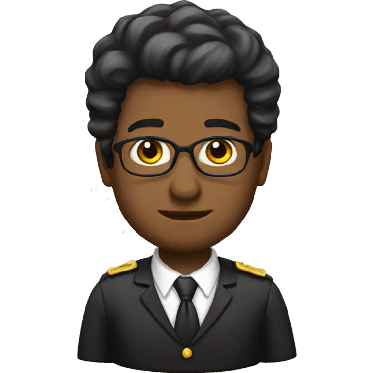 Lawyer in uniform emoji