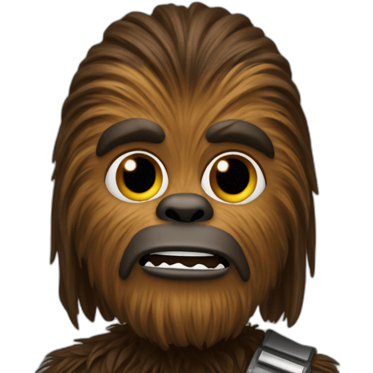 Wookie from Star Wars  emoji