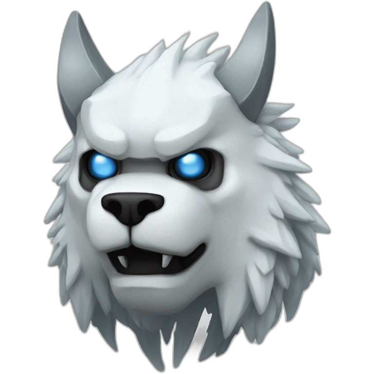 white protogen emoji