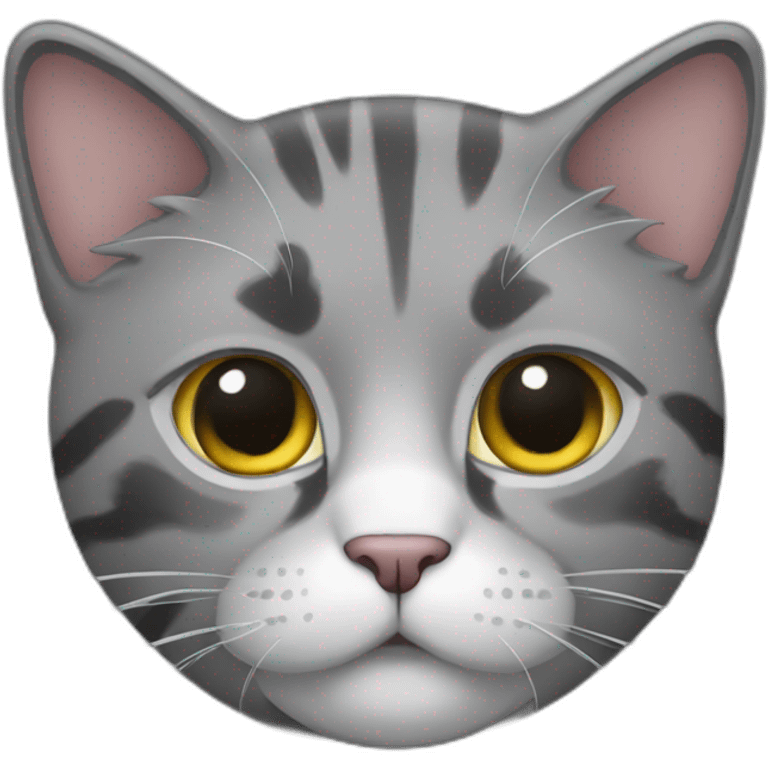 spenny cat gray emoji