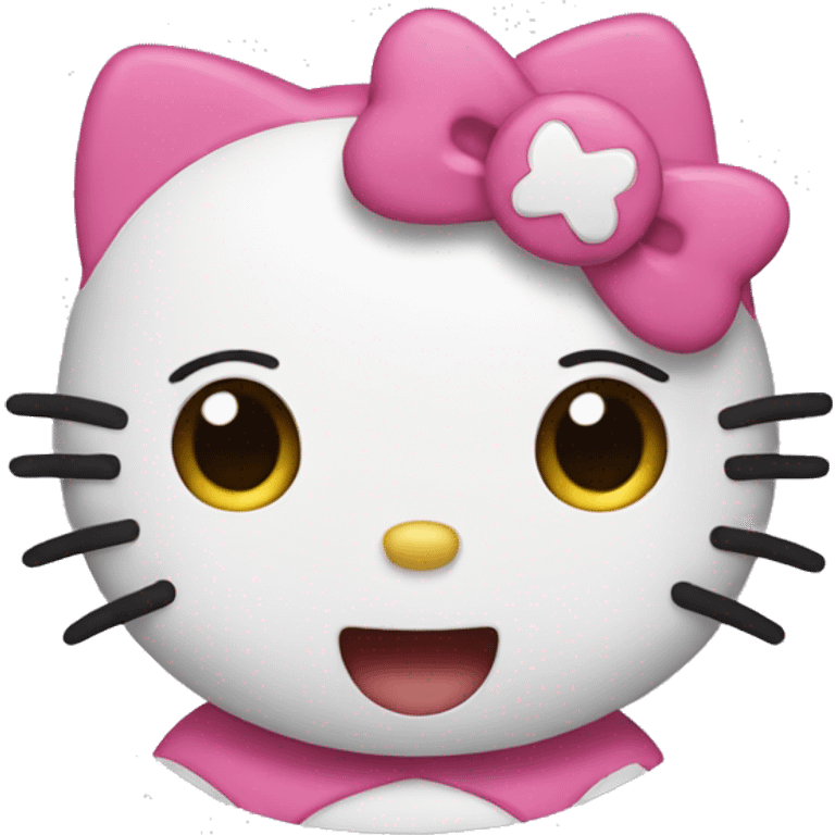 Hello kitty emoji emoji