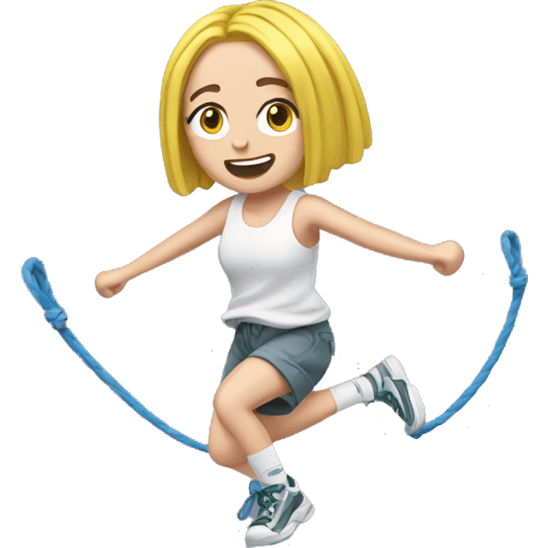 Billie eilish jump roping emoji