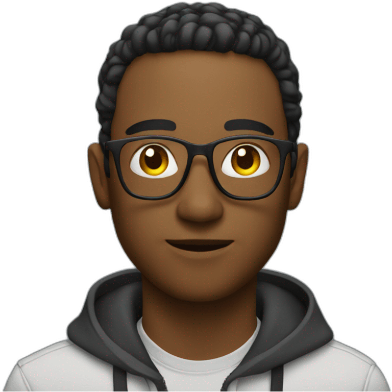 Cool tech guy emoji