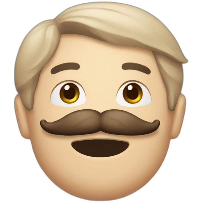 Moustache frein a morve emoji