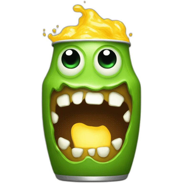 Monstre energy boisson emoji