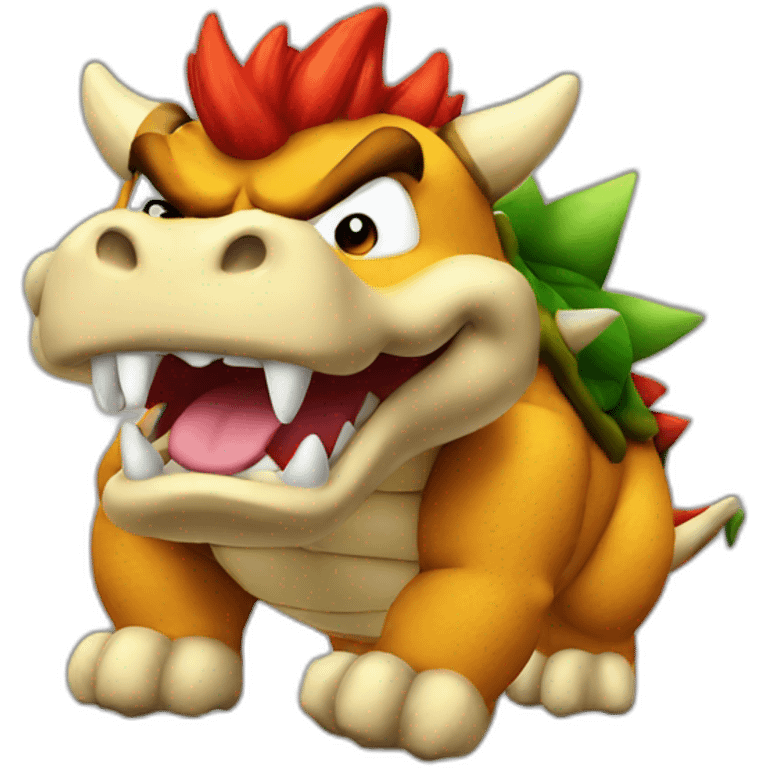 Bowser emoji emoji