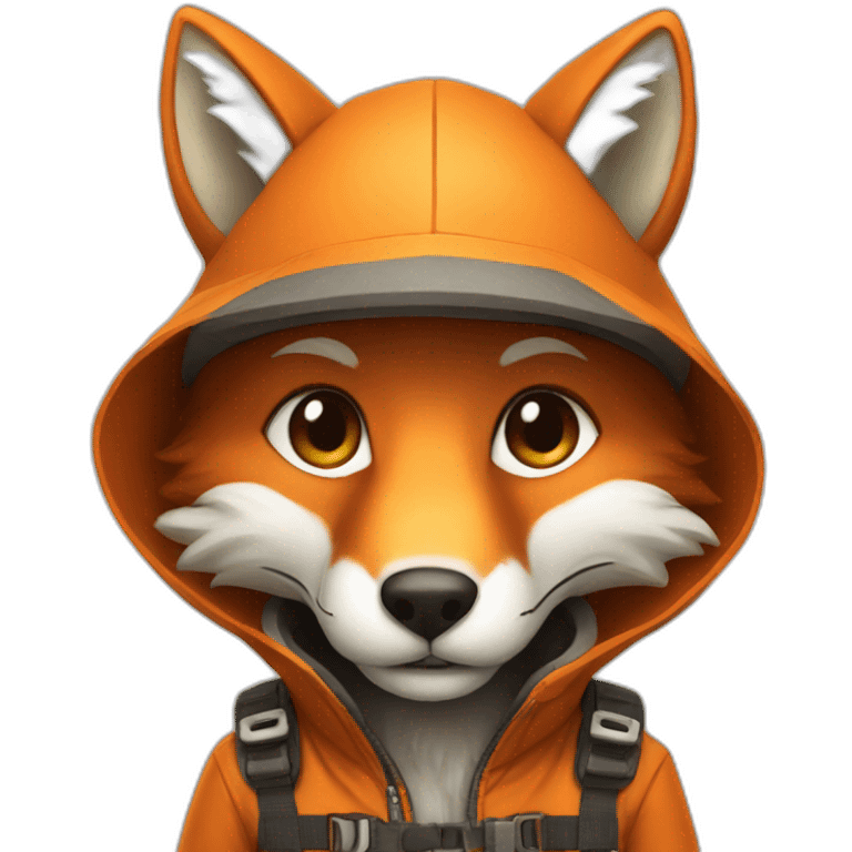 Fox in gear emoji