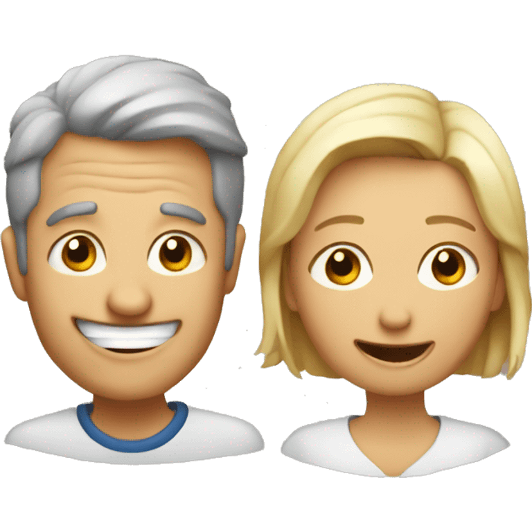 My parents who laugh when they receive a letter emoji