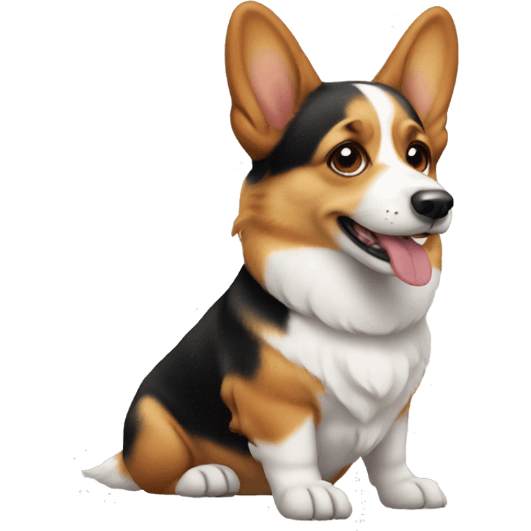 Dog corgi  emoji