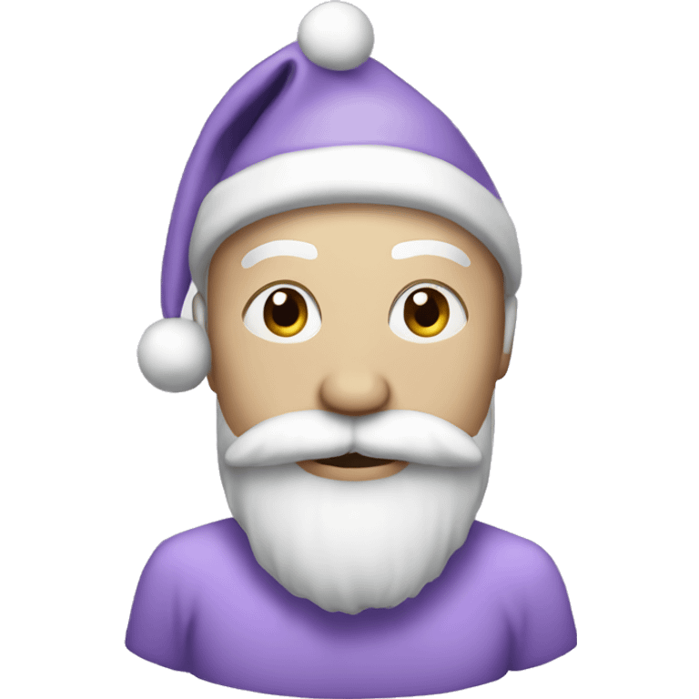 Light Purple Christmas emoji