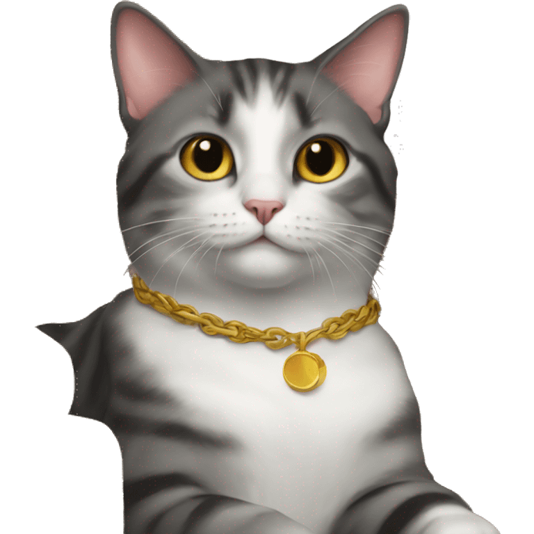 Cat with Hennessey  emoji