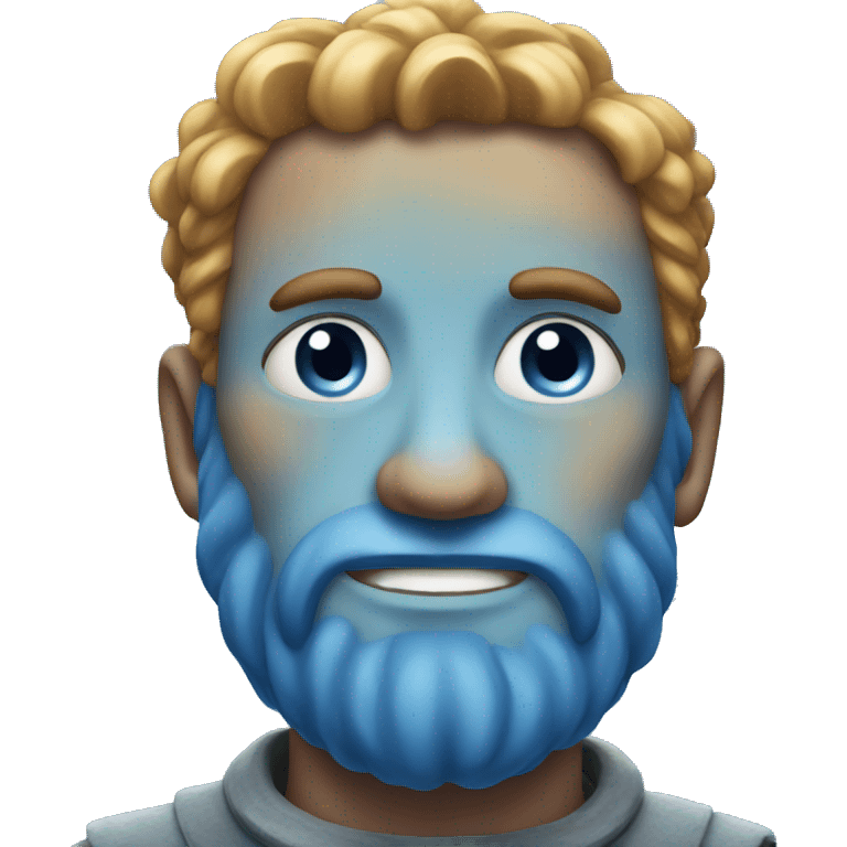 Blue giant emoji