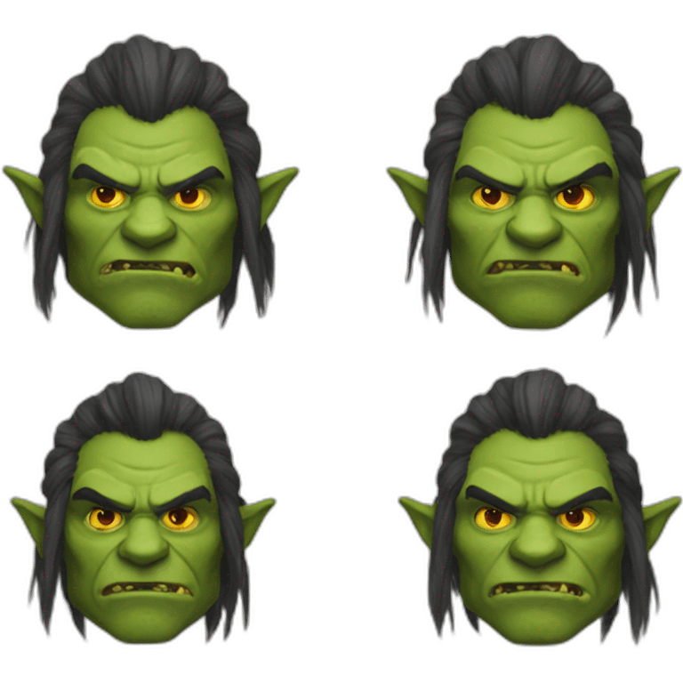 Orc Warcraft emoji