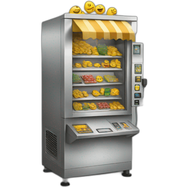 vendor machine emoji