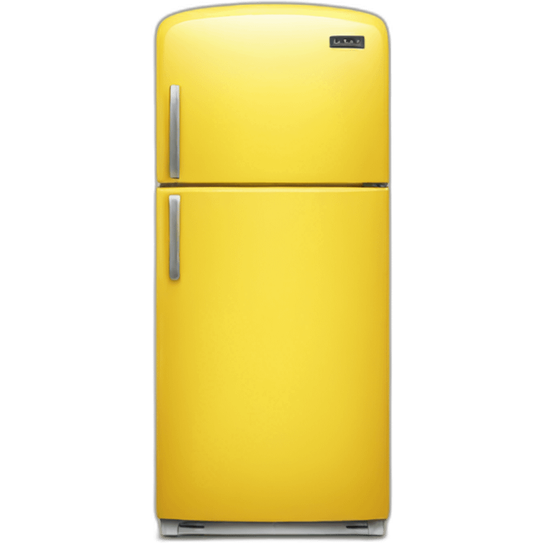 Yellow fridge emoji