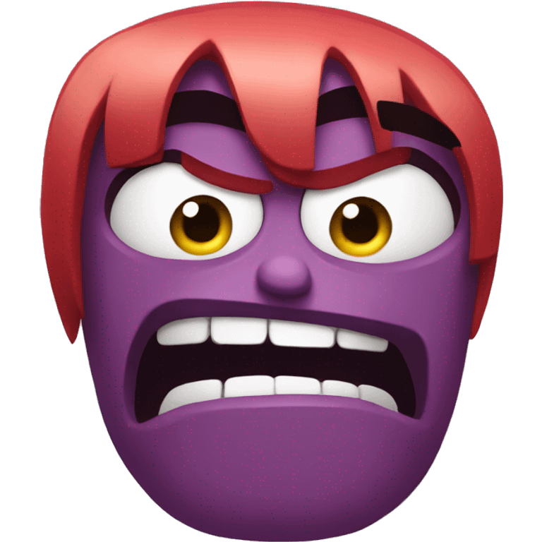 Angry inside out emoji