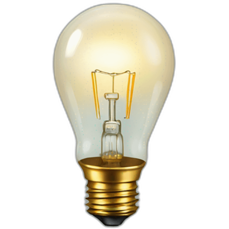  Thomas Edison lightbulb emoji