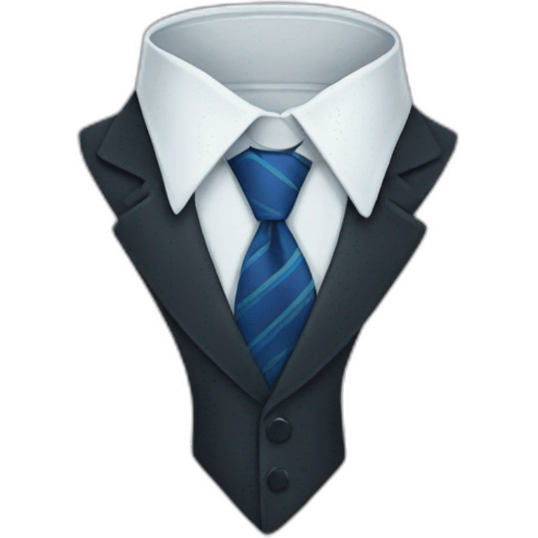 tie and suit emoji