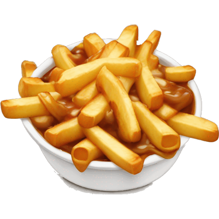 Poutine qui appelle  emoji