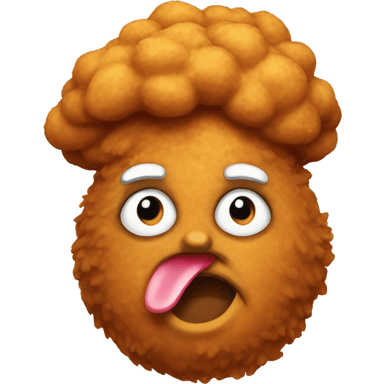 fried chicken emoji