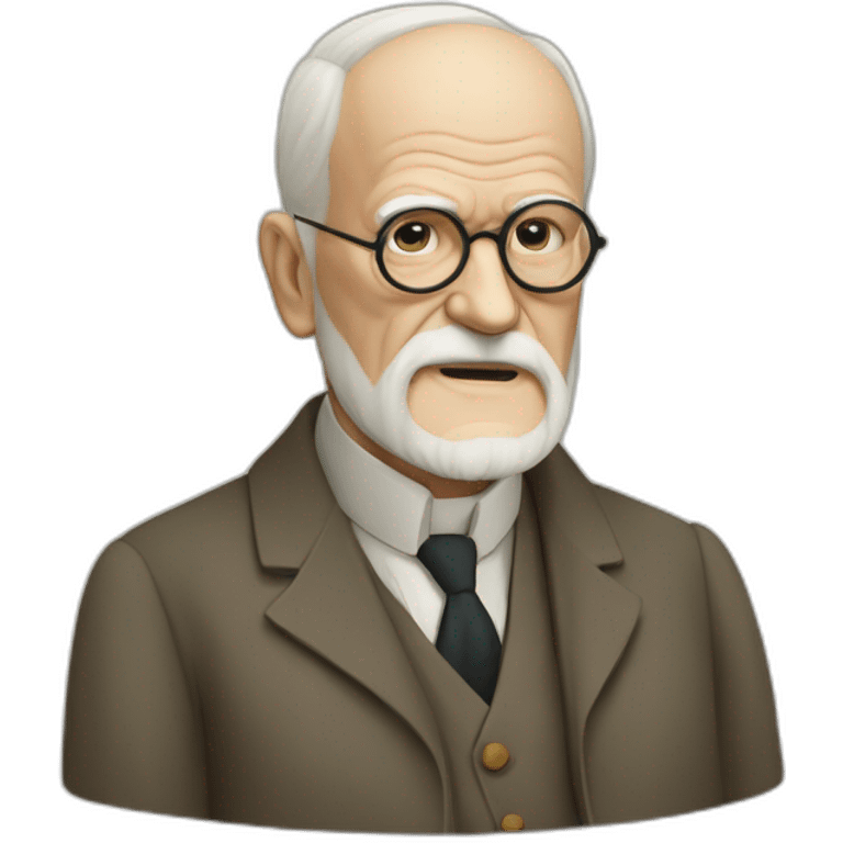 Sigmund Freud and Carl Jung emoji