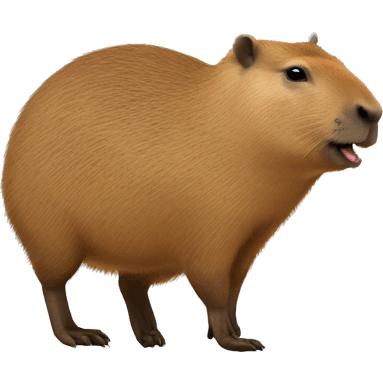 Capybara twerking emoji